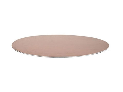Copper plated aluminum disc
